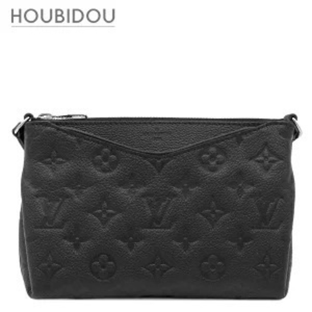Louis Vuitton Shoulder Bag Pochette Empreinte Black Limited Edition